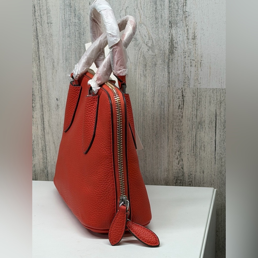 Tory Burch Mini Swing‎ Bag in Poppy Red - Picture 8 of 13